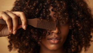comb from ends to roots comb from ends to roots