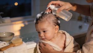 consider cradle cap, dryness, or sensitivity consider cradle cap, dryness, or sensitivity
