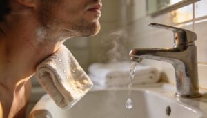 cool water rinse and cold compress cool water rinse and cold compress