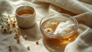 cooled chamomile tea compresses for irritation cooled chamomile tea compresses for irritation