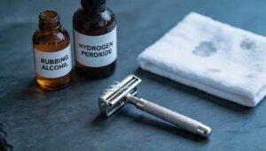 disinfect with alcohol or peroxide disinfect with alcohol or peroxide