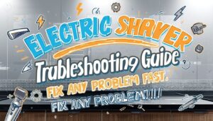 electric shaver troubleshooting guide