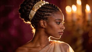 elegant african updos and event styles elegant african updos and event styles