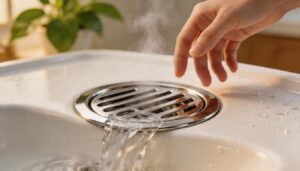 flush and test the drain flush and test the drain