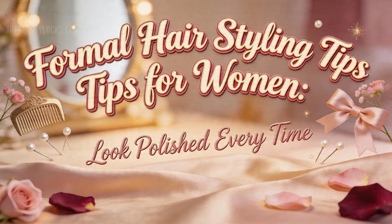 Formal Hair Styling Tips for Women: Look Polished Every Time