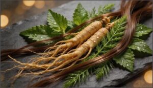 ginseng, nettle, and horsetail extracts ginseng, nettle, and horsetail extracts