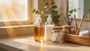 glass, bamboo, and upcycled containers glass, bamboo, and upcycled containers