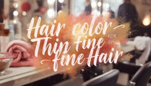 hair color for thin fine hair hair color for thin fine hair