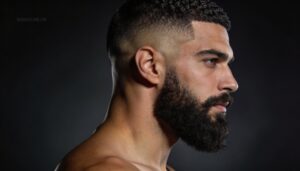 high skin fade with beard high skin fade with beard