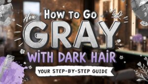 how to go gray with dark hair how to go gray with dark hair