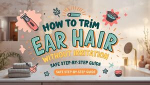 how to trim ear hair without irritation how to trim ear hair without irritation
