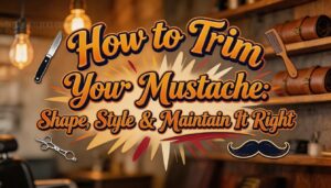 how to trim mustache how to trim mustache