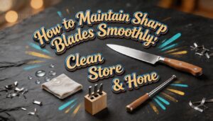 maintain sharp blade smoothly