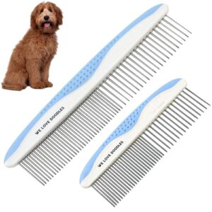 Metal Dog Combs for Grooming B0C3GM8V7P