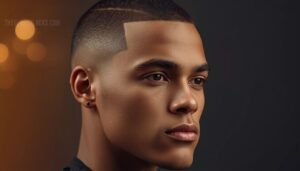 mid bald fade with line-up mid bald fade with line-up