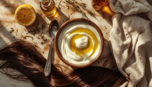 mix in olive oil for dryness mix in olive oil for dryness