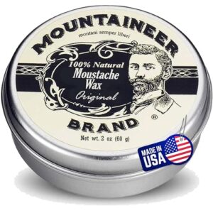 Mountaineer Brand Natural Mustache Wax B00I1OO2JC