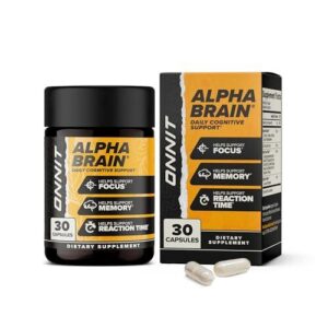 ONNIT Alpha Brain Nootropic Brain B07WT6RLX9