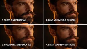 popular ducktail beard styles popular ducktail beard styles