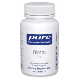 Pure Encapsulations Biotin 8 mg B0016QX5RC