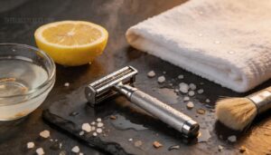 remove oil, skin flakes, and mineral deposits remove oil, skin flakes, and mineral deposits