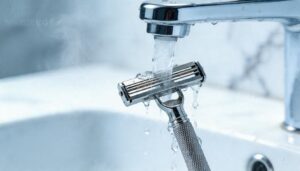 rinse the razor the right way rinse the razor the right way