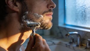 shave with the grain shave with the grain