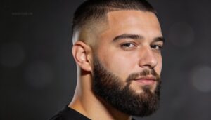 short fade with beard short fade with beard