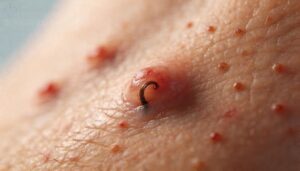 signs of an ingrown hair signs of an ingrown hair