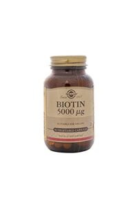 Solgar Biotin 5000 mcg B000CQ56JC