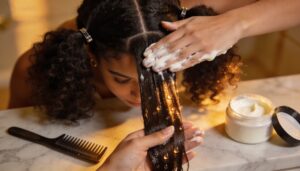 step 3: apply your deep conditioner step 3: apply your deep conditioner