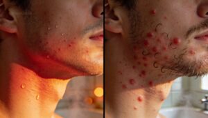 timing and onset after shaving timing and onset after shaving