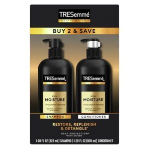 TRESemmé Rich Moisture Shampoo and B076JK8PXX
