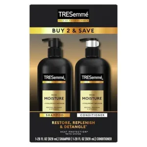 TRESemmé Rich Moisture Shampoo and B076JK8PXX