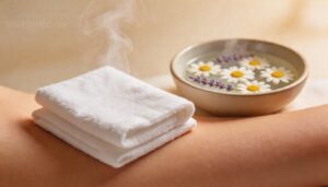 use a warm compress daily use a warm compress daily