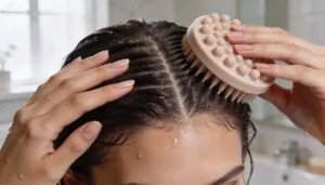 use gentle, circular motions with fingertips or tools use gentle, circular motions with fingertips or tools