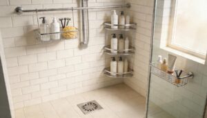 use shower caddies or hanging baskets use shower caddies or hanging baskets