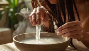 using rice water after shampooing using rice water after shampooing