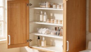 utilizing adjustable shelves and stackable bins utilizing adjustable shelves and stackable bins