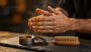 warming and distributing wax evenly warming and distributing wax evenly