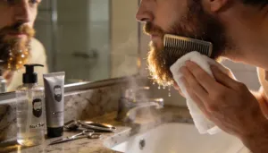 wash, dry, and detangle the beard first wash, dry, and detangle the beard first