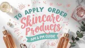 what is the correct order to apply skincare products what is the correct order to apply skincare products