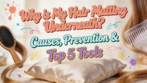 why is my hair matting underneath why is my hair matting underneath