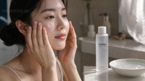 after cleansing application after cleansing application