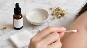 apply diluted peroxide as spot treatment apply diluted peroxide as spot treatment