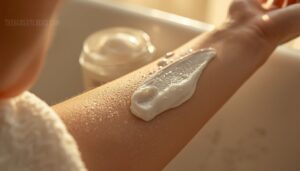 apply gentle exfoliant apply gentle exfoliant