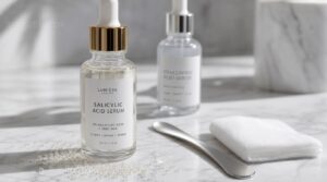 apply salicylic acid first apply salicylic acid first