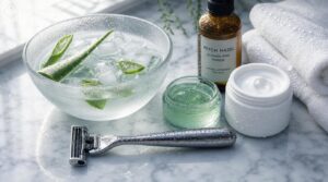 apply soothing care immediately after shaving apply soothing care immediately after shaving