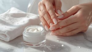 apply to clean, slightly damp skin apply to clean, slightly damp skin