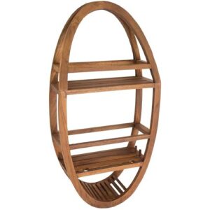 AquaTeak Patented Moa Oval Teak B003551KU6